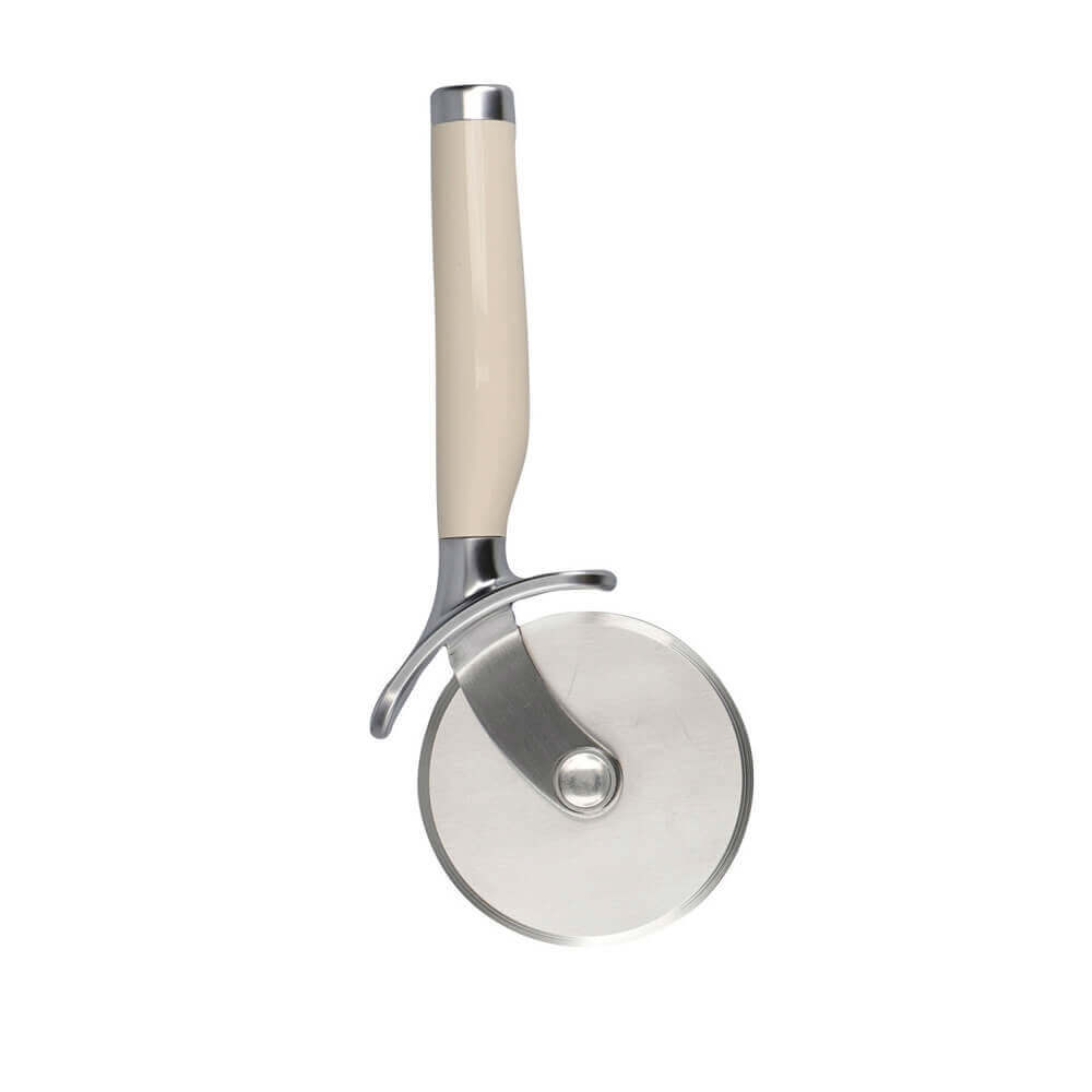 KitchenAid Almond Cream Stainless Steel Pizza Cutter